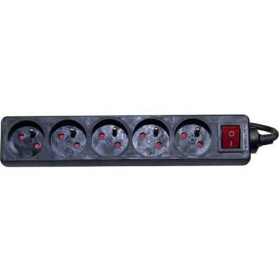 Dexlan Multi-prises &eacute;lectrique 5 prises inter 1.50m