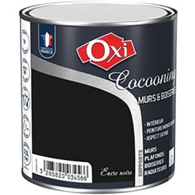 Murs En Bois Satin&eacute; Encre Noire 50cl