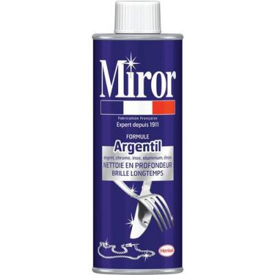 Nettoyant Formule Argentil Miror - Le Flacon De 250 Ml