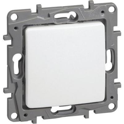 Legrand 665196 - Obturateur NILO&Eacute; - PUR BLANC