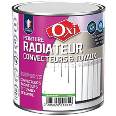 Peinture radiateur convecteurs et tuyaux blanc satin 0.5l