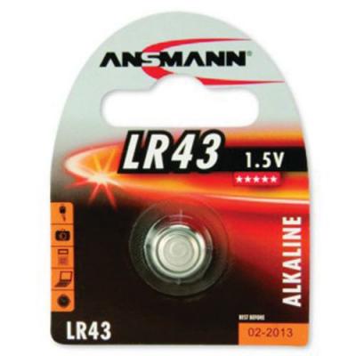 ANSMANN - Batterie LR43 - Alcaline 