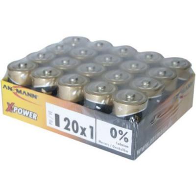 ANSMANN Piles alcalines industrielles 5015701 LR20 / D colisage de 20