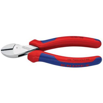 Knipex X-cut Compact Diagonal Cutter Rouge,Argent&eacute;