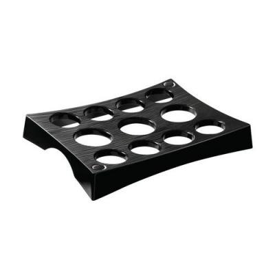 Cep cep porte-gobelet, pour 11 gobelets, noir, en polystyr&egrave;ne noir