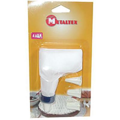 Metaltex 252400 Poche &agrave; Douille en Nylon avec 4 Douilles