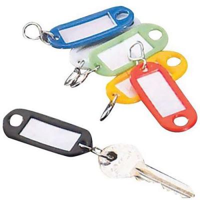 METALTEX Lot de 6 Plaquettes porte-&eacute;tiquettes pour cl&eacute;s