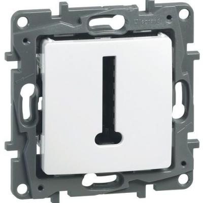 Prise t&eacute;l&eacute;phone en t - nilo&eacute; one - blanc pur - 664768 - legrand