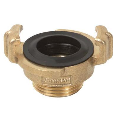 Raccord pompier laiton filet&eacute; m&acirc;le 1""1/2