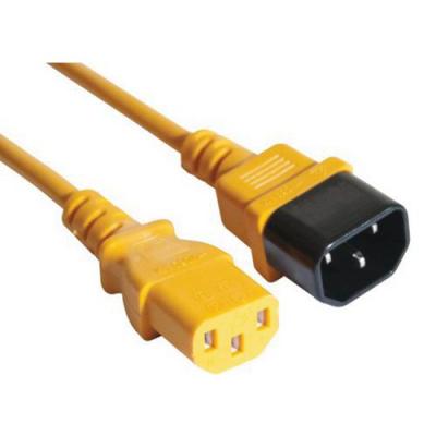 Rallonge electrique Secteur Moniteur/Onduleur - Orange 0,6 M