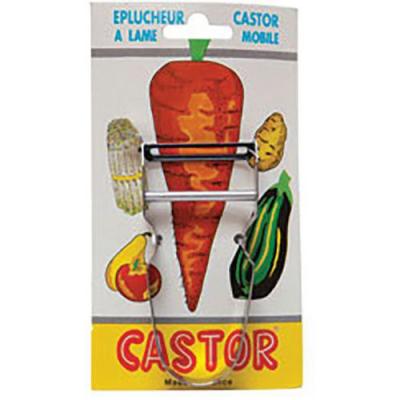 Rasoir &Agrave; L&eacute;gumes Inox / Blister - Castor - Rusillon