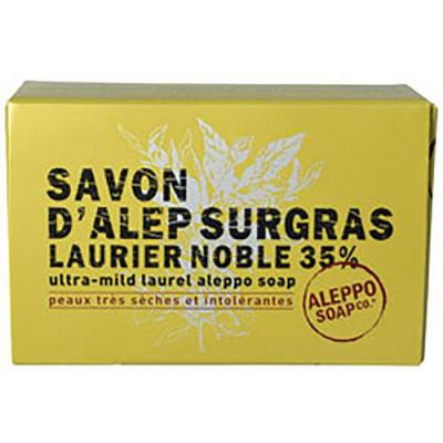 Tad&eacute; Savon d'Alep Surgras Laurier Noble 35% - 150 g - Pain 150 g