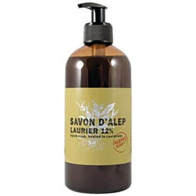 Aleppo soap savon d alep liquide 12% laurier 500ml