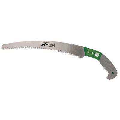 Couteau scie courb&eacute; en polypropyl&egrave;ne avec fourreau 33cm