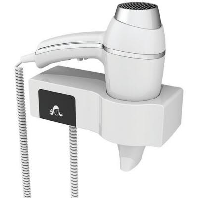 S&egrave;che-Cheveux Alteo Blanc H&ocirc;tellerie Support Mural 1875W - JVD