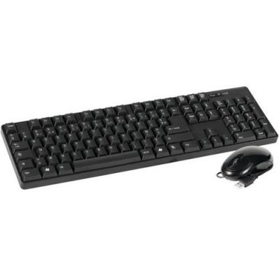 DACOMEX Pack Clavier & souris KM150-U USB noir