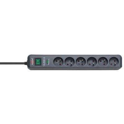 Multiprise parasurtenseur 6 prises Ecoline 13500A, BRENNENSTUHL