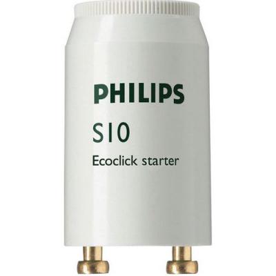 Starter pour tube fluorescent S10 4-65W Philips