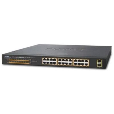 Planet GSW-2620HP SW 24P Gigabit PoE+ 220W + 2 SFP
