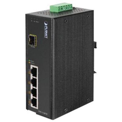 Switch Industriel 4p Poe 10/100+fibre Sfp 100fx -45/75&deg;
