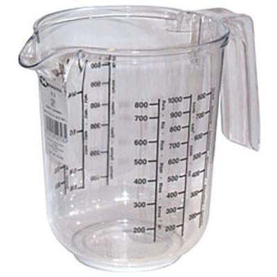 Metaltex Gobelet gradu&eacute; 1 litre transparent